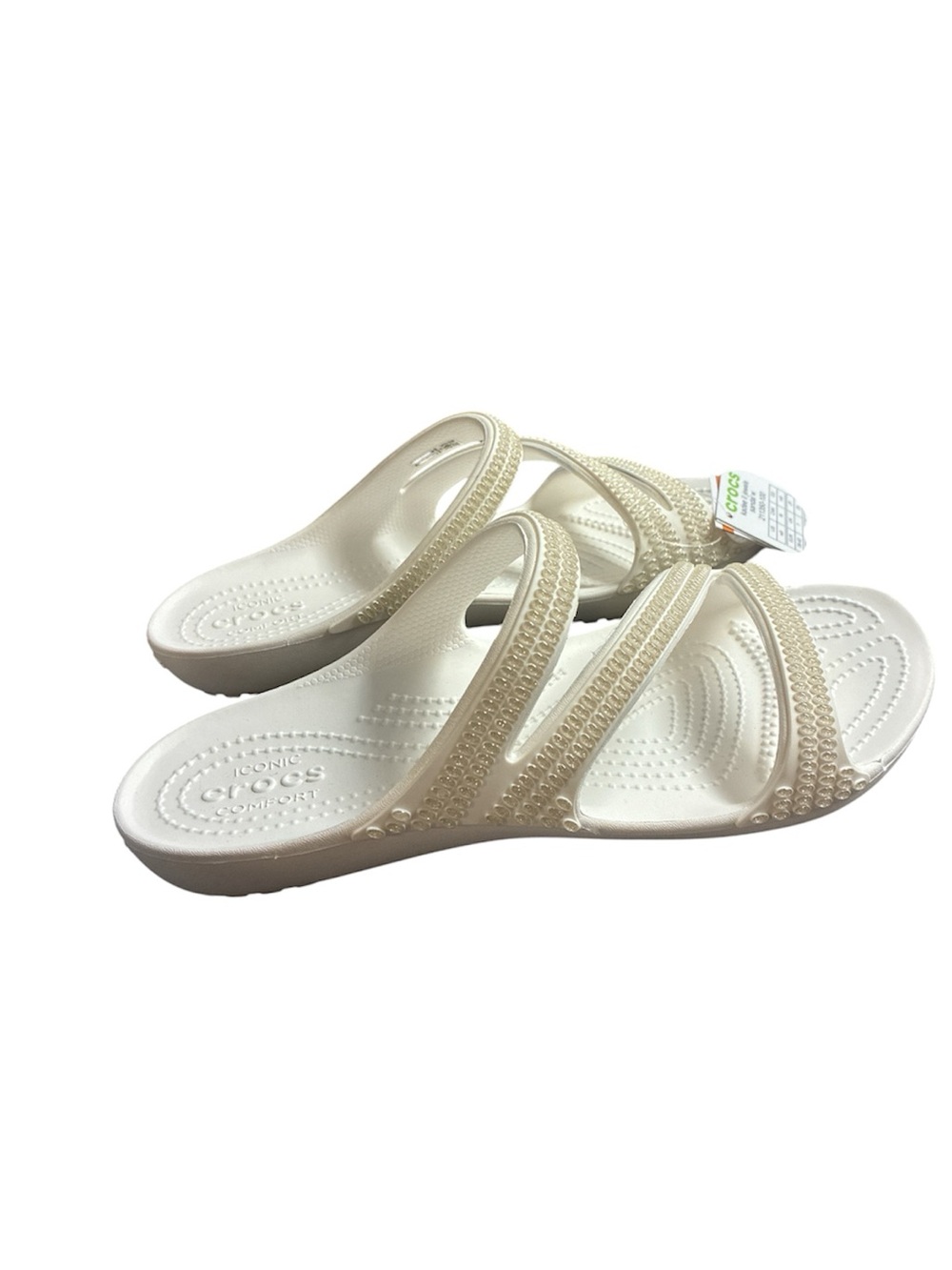 Crocs kadee II jewels sandals Women's Comfort Slide Sandals size 9 new